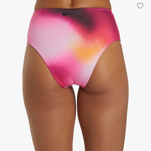NWT Nike Women's Aurora Reversible High Waist Bikini Bottom - Picture 3 of 7